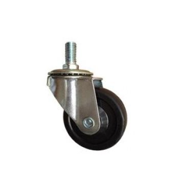  Bánh xe đen cao su xịn cọc vít